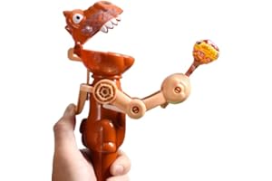 XYBHRC Pop Ups Lollipop Box, Fun Dinosaur Shaped Lollipop Robot Holder, Novelty Pop Ups Lollipop Robot Toy, Creative Birthday Party Supplies Gifts for Children Kids