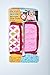 Nuby Car Seat Reversible Strap Covers 2 Pack, Pink