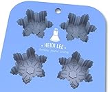 Silicone Snowflake Mold: Non-Stick Baking, Chocolate, Ice, Muffins & Soap⎟Oven-Microwave-Freezer-Dishwasher Safe⎟6 Cavity Mold⎟Ships from USA