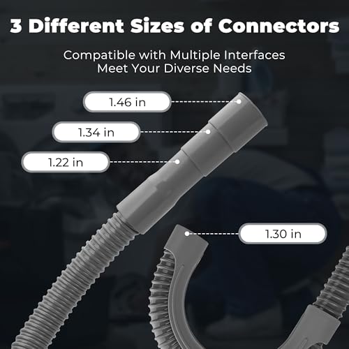 12Ft Universal Washing Machine Drain Hose Flexible Extension Hose photo 11