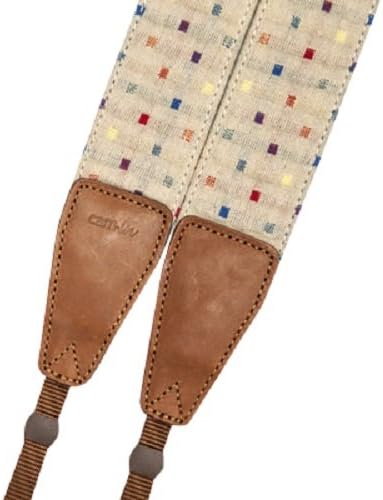 Cam-in 7125 Cotton Square Dot Neck Strap Camera Strap