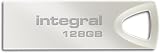 Integral 128GB USB Memory Drive Arc with Metal Casing Keyring view 2