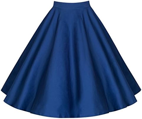 SmileWoman Vintage Full Circle 1950's Floral A Line Skirt