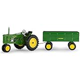 John Deere 50 Tractor with Flarebox Wagon (1:16 Scale)