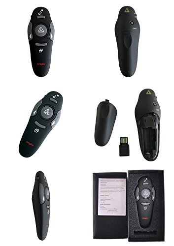Longjoy RF 2.4GHz Wireless Presenter Remote Presentation USB Control PowerPoint PPT Clicker