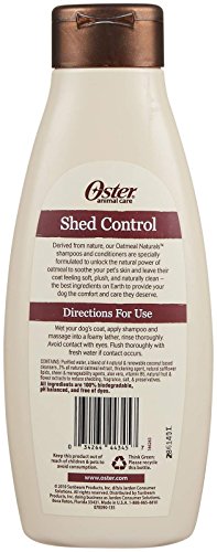 oster shed control shampoo
