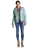 Carhartt Women's Sherpa Lined Sandstone Sierra Jacket Zip Front Hooded WJ141,Coastline,Small