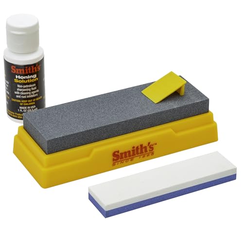 SMITH’S Combination Bench Stone Sharpening Kit