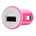 Belkin MIXIT Car Charger with USB Port - 1 AMP (Pink)