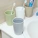 Superelead Premium Multicolor Plastic Unbreakable Drink Cups 13.5oz Set of 4 for Water, Coffee, Milk, Juice, Tea