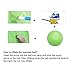 45-85cm Exercise Ball, Birthing Ball, Yoga Pilate Fitness Balance Ball lug Kit, Anti-Slip & Anti-Burst, TRIDEER 2000lbs Extra Thick Core Cross Training Ball (Green, 65cm)