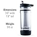 GSI Outdoors, Commuter JavaPress, French Press Coffee Mug, Superior Backcountry Cookware Since 1985, Orange