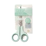 American Crafts Cut Up Scissors, Extra-Fine Tip Gold Mint, 5"