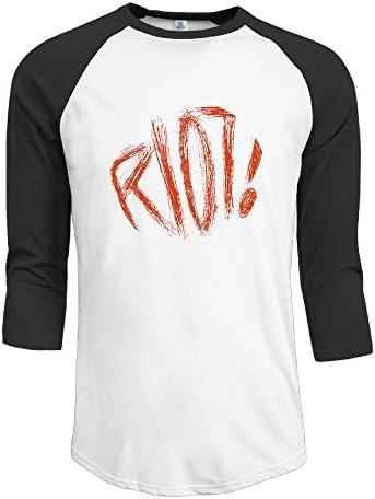 Paramore Hayley Williams Men's Tee Shirts Fashion 3/4 Sleeve T Shirt
