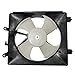 Brock Replacement A/C Condenser Cooling Fan Assembly Compatible with 2001-2005 Civic Coupe Sedan 38611-PMM-A01