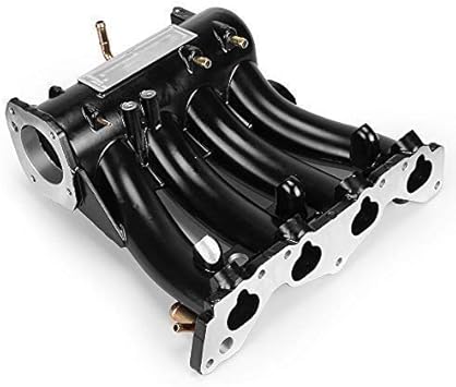 Amazon Com Rastp Performance Aluminum Intake Manifold For 1988 2000 Honda Civic Crx Del Sol Sohc D Series Cx Dx Ex Gx Black Rs Cr1818 Automotive