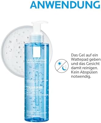 Rosaliac Reinigungsgel für zu Rötungen neigende Haut, 195 ml