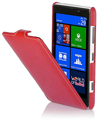 StilGut Ultraslim Case made of leather for Nokia Lumia 820 - Red — image 1