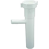 Plumb Pak PP931-8PVC 5/8" OD x 1-1/2" x 8" Direct Connect Branch Tailpiece