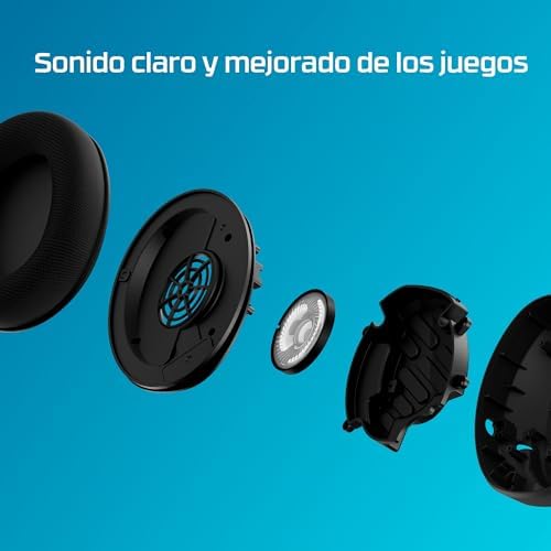 Cloud Stinger 2 Core, Cascos gaming para Playstation, Drivers de 40 mm y Audio Envolvente, 3.5 mm, Micrófono Plegable con cancelación de ruido - Negro
