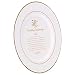 Dicksons Gold Tone 50th Wedding Anniversary 12.5 x 12.5 Porcelain Table Top Plate and Sign Plaque primary
