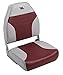 Wise 8WD588PLS-661 Standard High Back Boat Seat, Grey/Red