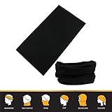 12-in-1 Headwear - Versatile Outdoors & Daily Headwear - 12 Ways to Wear including Headband, Neck Gaiter, Bandana, Helmet Liner, Balaclava. Performance Moisture Wicking Microfiber. Lab Tested UPF 30