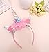 Unicorn Headband for Girls, ZOUTOG Gold/Silver Horn Unicorn Headbands, Party Supplies Headwear Accessory - 6 Pack
