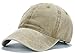 Edoneery Men Women Plain Cotton Adjustable Washed Twill Low Profile Baseball Cap Hat(A1008) primary