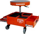 Bahco Silla Taburete With Drawer Pa - Practical Workshop Seating view 4