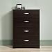 Sauder Beginnings 4-Drawer Chest, L: 27.48