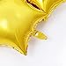 24pcs Star Shape Foil Mylar Balloons,18 Inch Gold Pentagram Balloon For Birthday Party & Wedding Decoration By ZOOYOO.