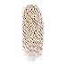 6 Packs Goddess Locs Crochet Hair Wavy Curly Faux Locs Crochet Braids Synthetic Hair Extensions Dreadlocks Crochet Locs Low Temperature Braiding Hair (20
