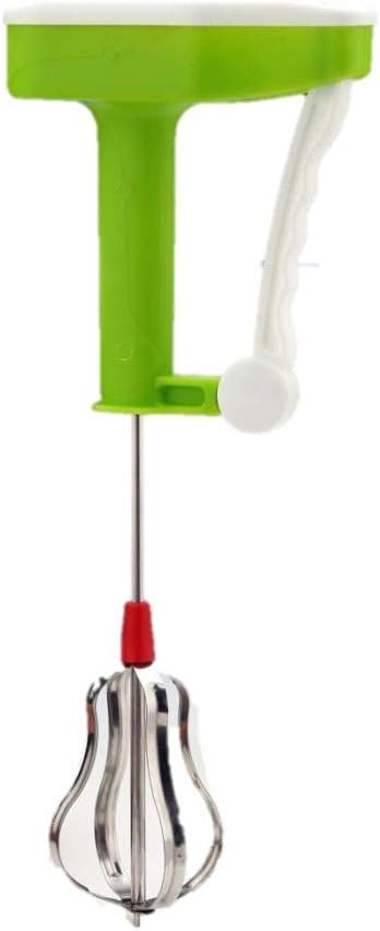 Jinvik Stainless Steel Power Free Hand Blender for Egg & Cream Beater, Milkshake, Lassi, Butter Milk Mixer Maker (Color May Vary)