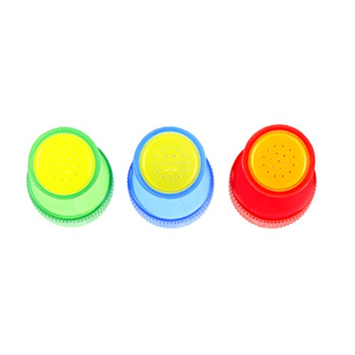 Bloomeet 6 PCS Plastic Portable Water Spray Nozzles Watering Bottle Cap Sprinkler Heads Accessories for Houseplants Flowers