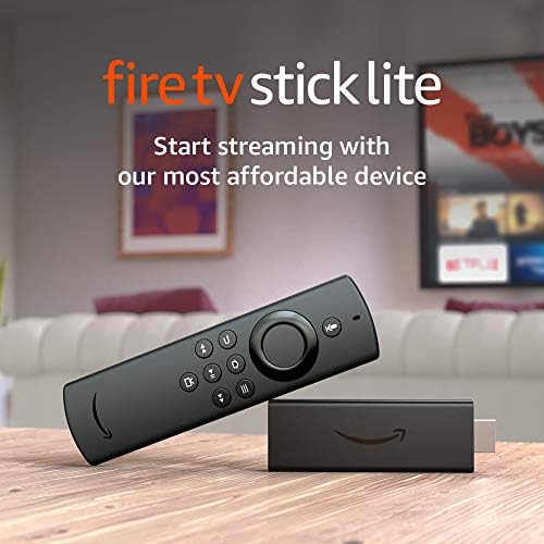 Top Best Selling Introducing Fire TV Stick Lite with Alexa ...