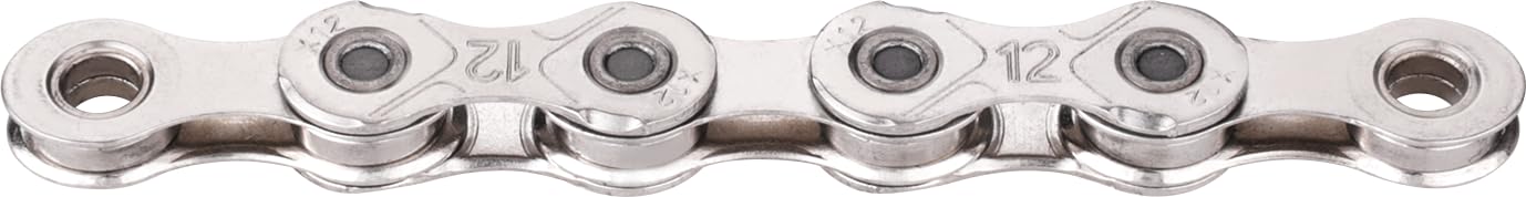 KMC X12 Waxed 12 Speed Chain, Silver, 126 Link