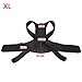 Back support Back Brace Support for Back Neck Shoulder Upper Back Pain Relief Perfect Posture Corrector Strap for Cervical Spine (XL)
