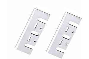 Replacement Planer Blades Set (2-Pack) | Fits Makita 1900B KP0800, DeWalt DW6655 D26676 DW680 & Most 82mm / 3-1/4-Inch Hand P