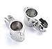 Mxeol Bimini Top Rail Mount 1 Inch Bimini Rail Clamp Stainless Steel Pair