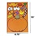 JOYIN 24 PCS Halloween Make-a-face Sticker Sheets, Mix and Match Halloween Decoration Stickers in 6 Designs with Jack-o-Lantern Pumpkin Vampire Witch Frankstein Zombie Halloween Party Supplies