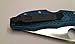 Matte Black Titanium Pocket Clip for Spyderco Delica 4 C11PBK Knife Tip Up Position