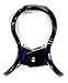 Navy Blue Hair Clip for Thin or Short Hair, French Mini Couture Claw Clip for Women, Strong No Slip Hold, Gentle Grip, Lightweight, Nacro Ocean | France Luxe