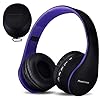 PowerLocus-Wireless-Bluetooth-Over-Ear-Stereo-Foldable-Headphones-Wired-Headsets-Noise-Cancelling-with-Built-in-Microphone-for-iPhone-Samsung-LG-iPad-Purple PowerLocus Wireless Bluetooth Over-Ear Stereo Foldable Headphones, Wired Headsets Noise Cancelling with Built-in…