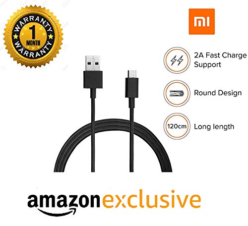 Fieusche® Micro USB Fast Data Charger Cable Compatible for All Xiaomi Redmi 5A, 6A, 5, 6, Note 5, Note 5 Pro, Note 6, No
