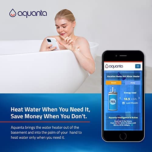 Aquanta Digital Water Heater Timer Wifi Smart Water Heater Controller