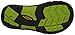 KEEN Newport H2 Closed Toe Water Sandals, Black/Lime Green, 9 US Unisex Little Kid