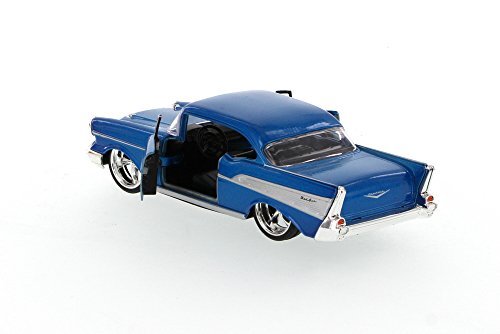 image for 1957 Chevrolet Bel Air, Blue - Jada Toys 96921 - 1/32 scale Diecast Mo