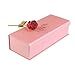 NUOLUX Valentines Day Gift,Crystal Rose Flower for Her (Red)