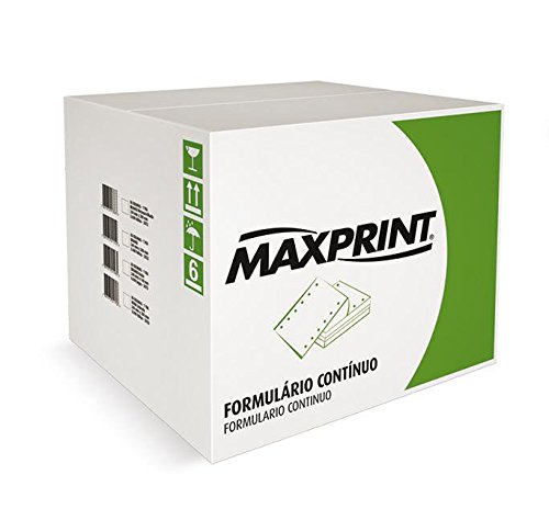 Formulário Continuo 240X280 3 Vias Branco 1000 Folhas 4111631 - Maxprint